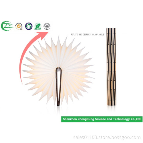 New Product Rechargeable Book Shaped Lamp